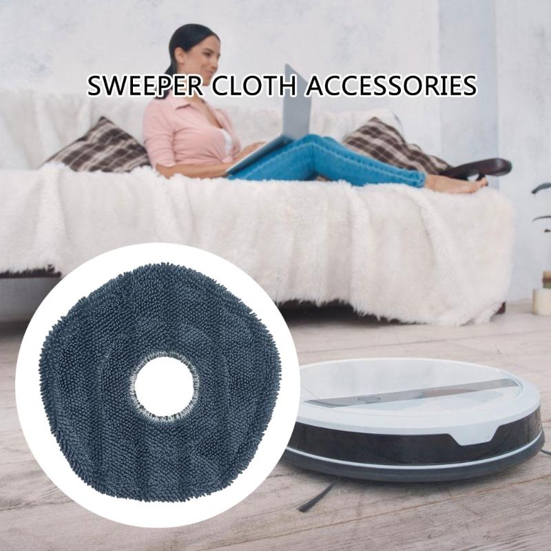 Robot Mop Cloth Attachments Washable Pad Washable Mopping Pad Floor Cleaning Pad Suitable for Efficient Floor Cleaning