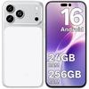 Oukitel C17 PLUS Android 16 Handy Entsperrt 2026-24GB+256GB, 6,9'' 120Hz, 5000mAh Smartphone, 64MP+8MP, 3,5mm Klinke /GPS