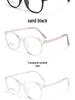 New Youth TR90 Round Myopia Glasses Frame - High-End Feel, Multiple Colors Available