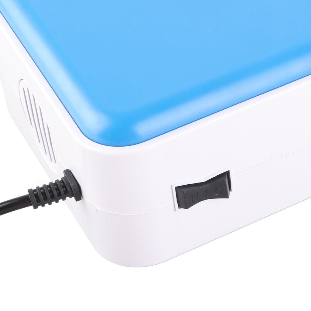 Multifunctional 600W Clothes Dryer Household Small Portable Electric Shoes Clothes Dryer Blue EU