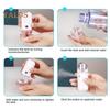 Mini Travel Steamer Cordless USB Rechargeable 30ml Water Tank Handheld Clothes Steamer Portable Facial Hydrating Device for Travel Home