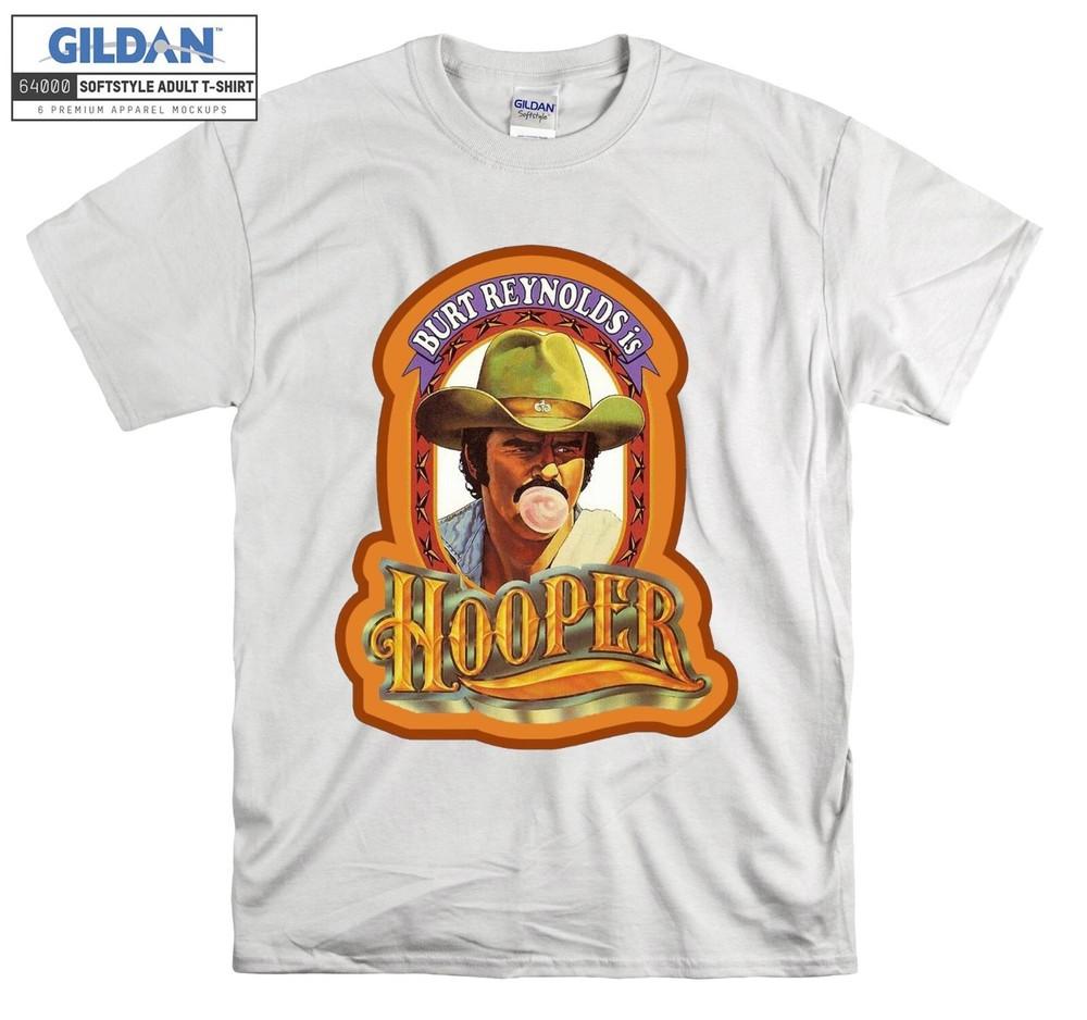 Burt Reynolds Hooper Vintage T-shirt Cool T Shirt Men Women Unisex Tshirt 3978