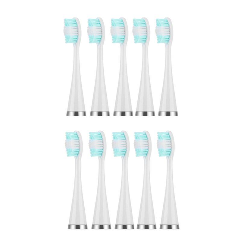

M-Modern-10PCS Electric Toothbrush Heads Replacement Accessories Brush Heads For Electric Toothbrush Whitening Teeth Brush White белый