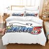 New Anime Gyakuten Saiban Bedding Set Single Twin Full Queen King Size Bed Set Adult Kid Bedroom Duvet cover Sets Home Textiles