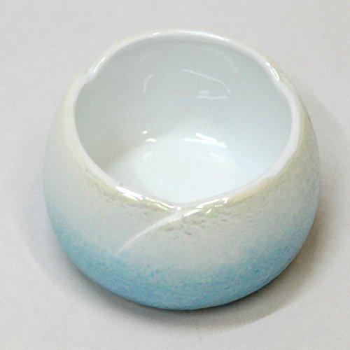 [Buddhist Altar Accessories] Yawaragi Incense Burner [Koryo] Lustre Blue, Ceramic, Made in Japan, Modern Buddhist Altar Accessories / Set of 5 Buddhis