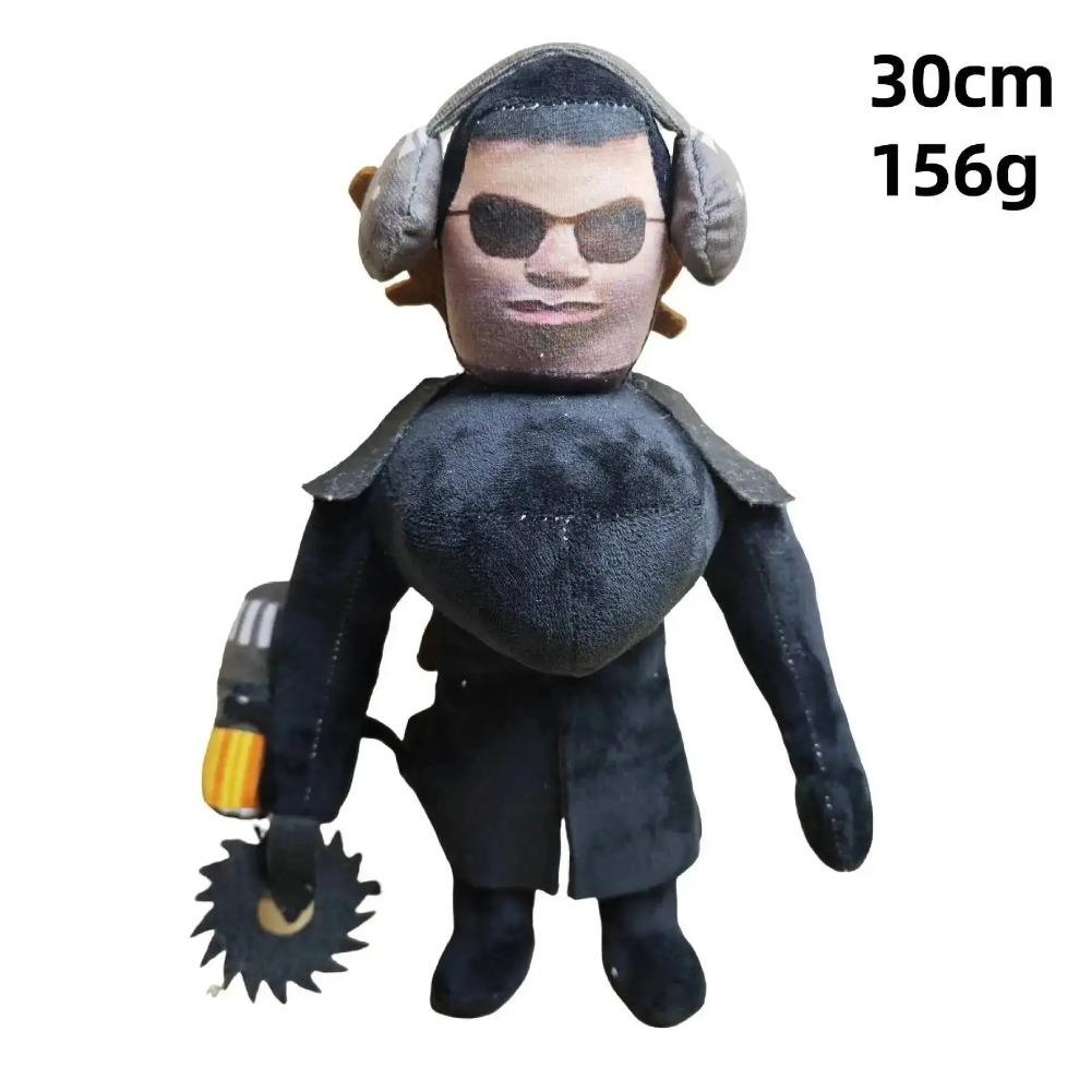 Skibidi Toilet Titani TV Man Speakerman Cameraman Peluche Titani Drill Man Clock Speaker Man Camera Man Peluche Giocattolo Morbido