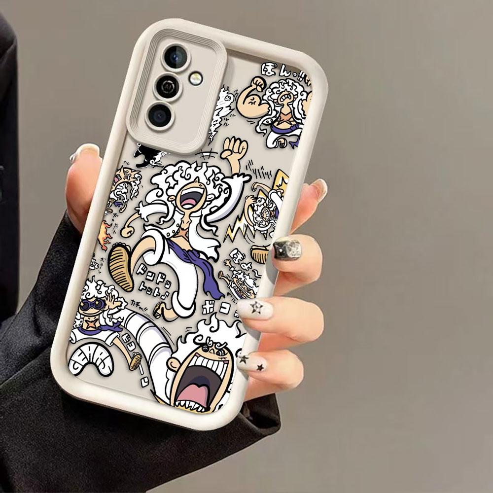 Anime One P-Piece Luffy Gear 5 Phone Case For Samsung Galaxy S26 S25 S24 S23 S22 S21 FE S20 ULTRA PLUS TPU Case Capa Shell Cover