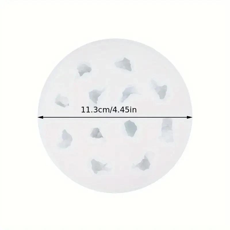 

1Pcs Popcorn-shaped Silicone Mold Candy Chocolate Jelly Cake Making Silicone Mold DIY Chocolate Baking Silicone Mold