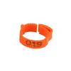 25/50 pcs chicken foot ring with adjustable inner diameter 2~2.4cm poultry digital ring duck and goose farm management supplies
