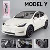 1:24 Model Y 3 S Suv Alloy Car Model Diecasts Metal Toy Vehicles Car Model Simulation Sound And Light Collection Childrens Gifts