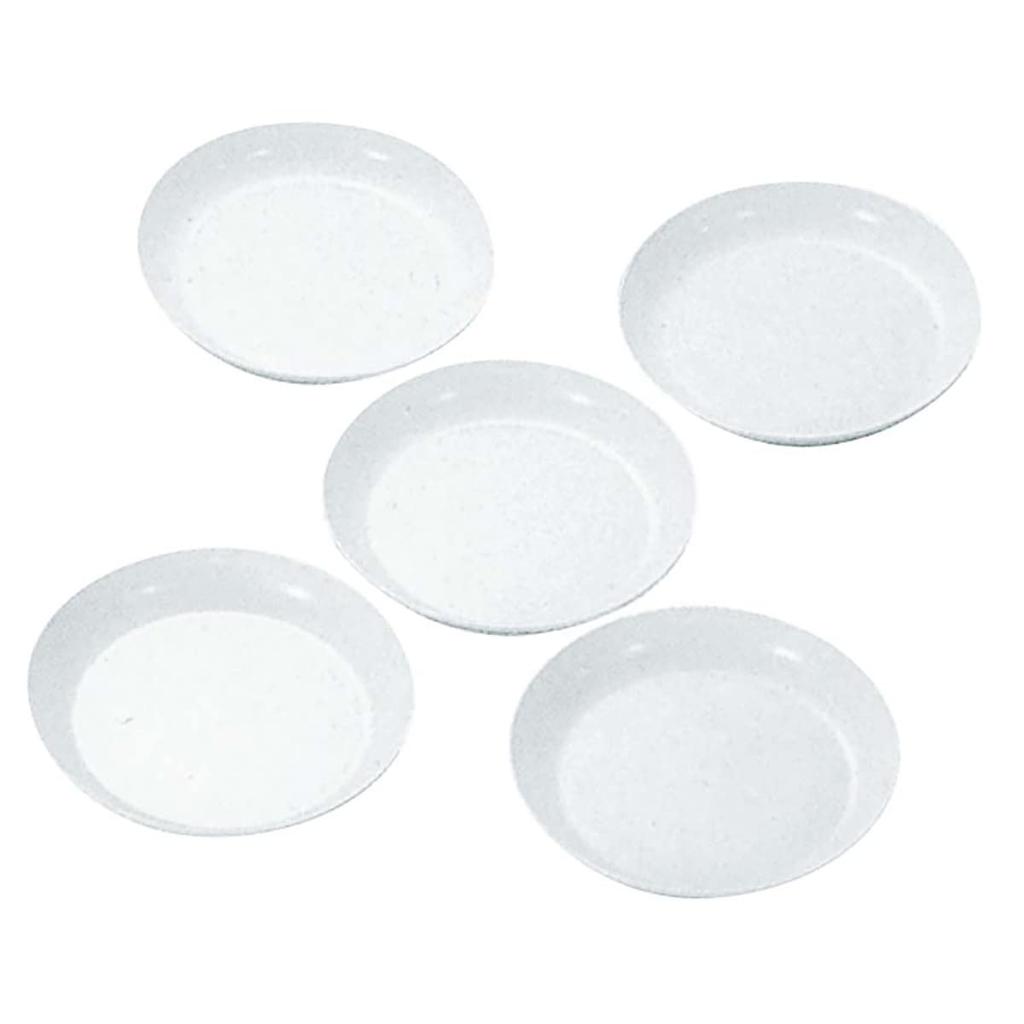 CAPTAIN STAG Antibacterial Round Plate 20cm Set of 5