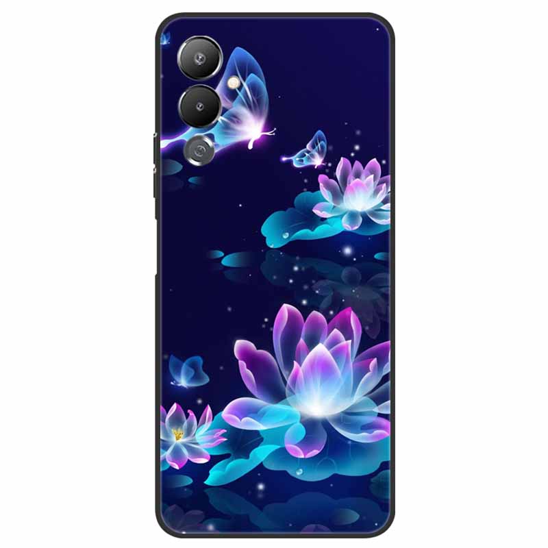 For Tecno Pova 4 Case LG7n Lovely Fashion TPU Silicone Cover for Tecno Pova 4 Phone Cases Pova4 Shockproof Soft Shell Funda Cute