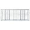 Gabion Raised Bed Silver