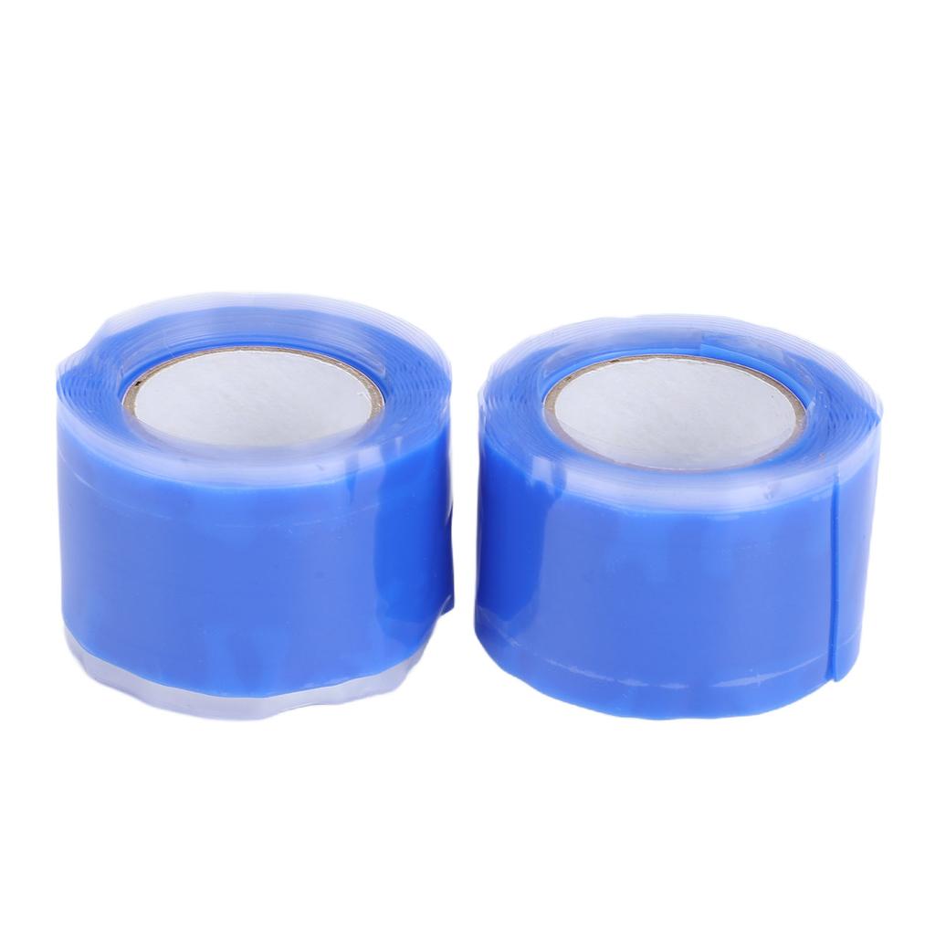 2 Rolls Kayak Paddle Grip Tape 4.92ft Anti Slip Self Fusing Silicone Tape for Pull Up Bars Sports Gym Equipment Tools