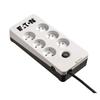 Multiprise/Parafoudre - EATON Protection Box 6 FR - PB6F - 6 prises françaises - Blanc &amp; Noir