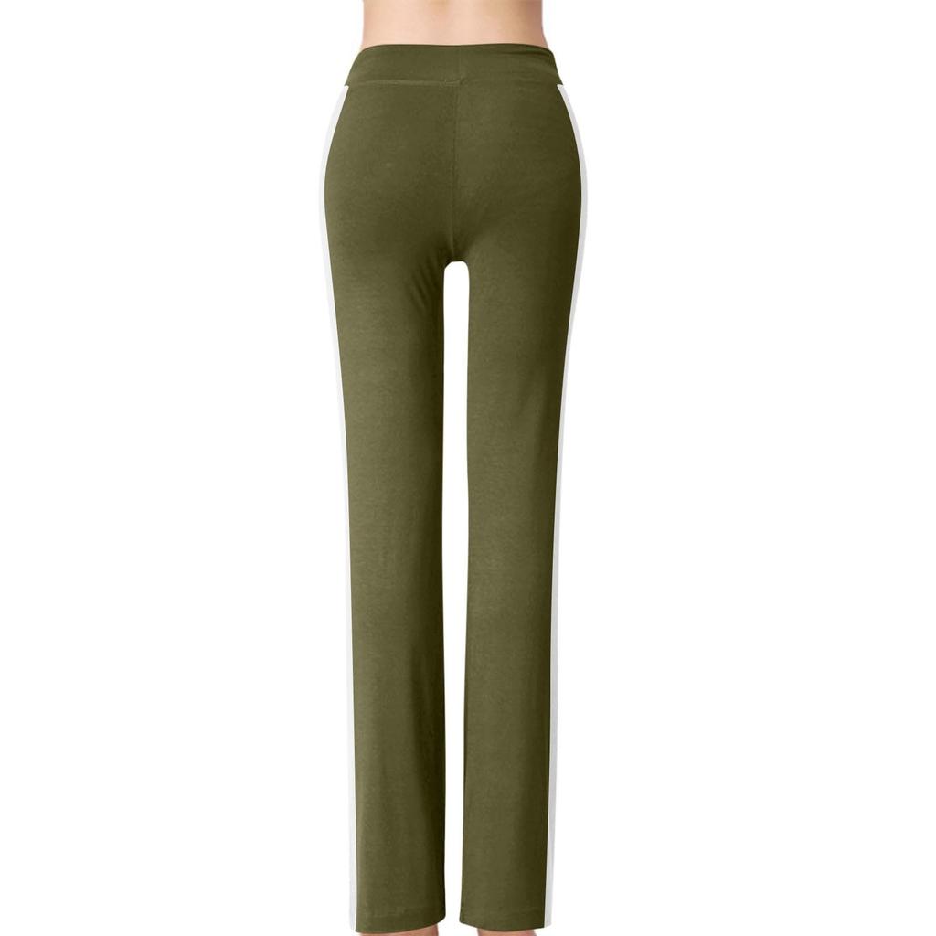 Women's Winter Sweatpants Solid Color Casual Pants Women's Fleece Sweatpants Wide Leg Straight Pants
