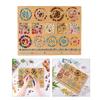 Wooden Bead Plate Jewelry Crafting Tool Jewelry Beading Designs Tray for Bracelet Necklaces Ornament Making Boards