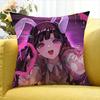 Video Game MMikan Tsumiki World Various Sizes Square Pillow Case For Car Home Bedchamber Decor