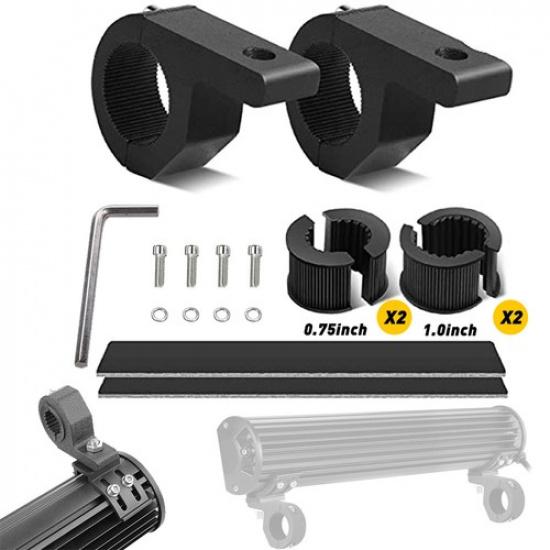 Крепление-зажим для бампера 1,25 дюйма, кронштейн для светодиодной световой панели Off Road, крыша EOOH