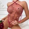 Women's Sleepwear  Spaghetti Strap Dress  Transparent Sexy Nightgowns Lace Slip Pajamas  Sexy Set Lingerie