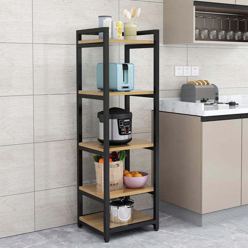 

Компактна кухонна стійка для зберігання в щілині, багатошарова, підлогова, 35 см, для щілини холодильника, зберігання маленьких каструль та різних предметів.