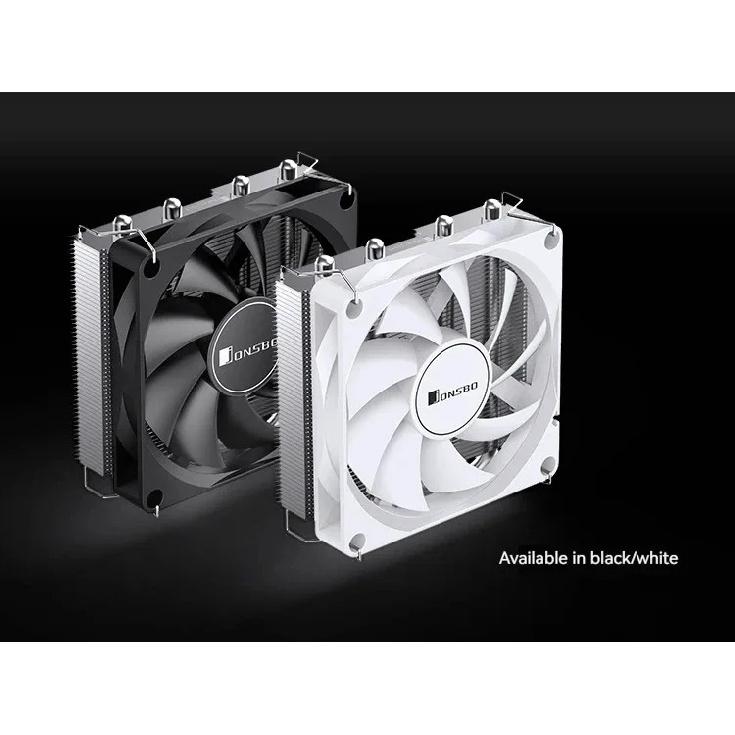 Jonsbo HP400S CPU Cooler 4Heatpips Down Pressure Air Cooling Radiator 90mm 4Pin PWM Fan LGA115x/1200/1700 AM4 AM5 ITX Small Case
