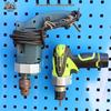 Stainless Steel Pegboard Rack & Hook Set for Tool Organization