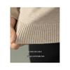 Hodo Men's Business Casual Faux Two-Piece Shirt-Collar Knit Sweater