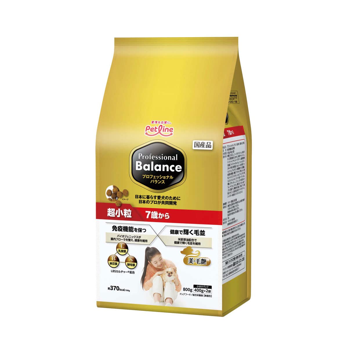 

Pet Line Probara Professional Balance Ultra Small 7 лет и старше x 6 2,4 кг (400г пакеты)