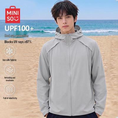 Men's Hooded Sun Protection Cooling Jacket