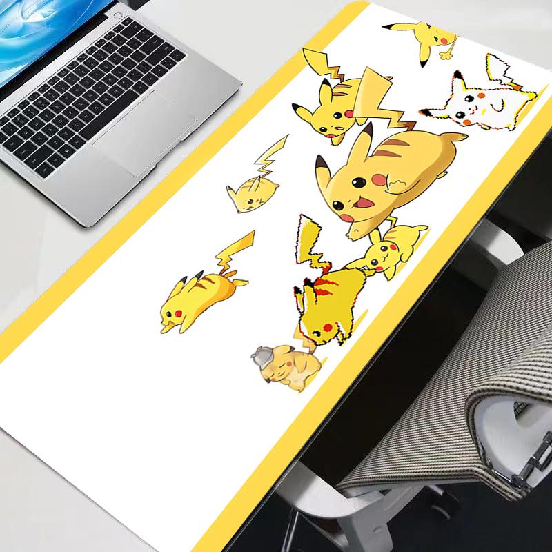 Anime Pad Mouse durable HD Print Computer Gamer Locking Edge Pokemon Pikachu Mousepad XXL Keyboard PC Mice Mats Pad for csgo