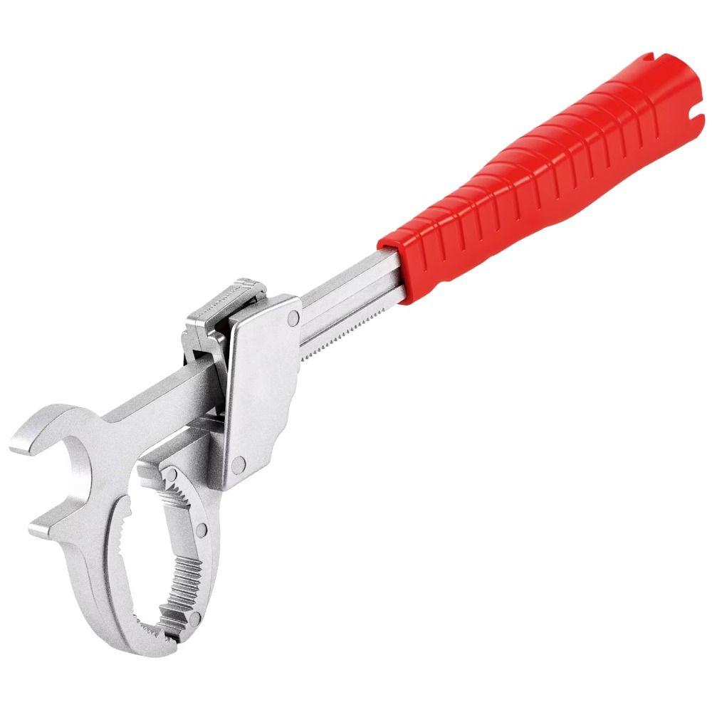Aluminum Zinc Zinc Alloy Faucet Wrench Adjustable Design Plumbing Wrench Bathroom Spanner Household Pipe