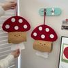 Anveloins No-Drill Fabric Wall-Mounted Tissue Holder