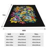 Bugsnax 01 Blankets Multi-function Fleece Sofa Throw Blanket for Couch Bedding Outdoor Throws Bedspread Quilt