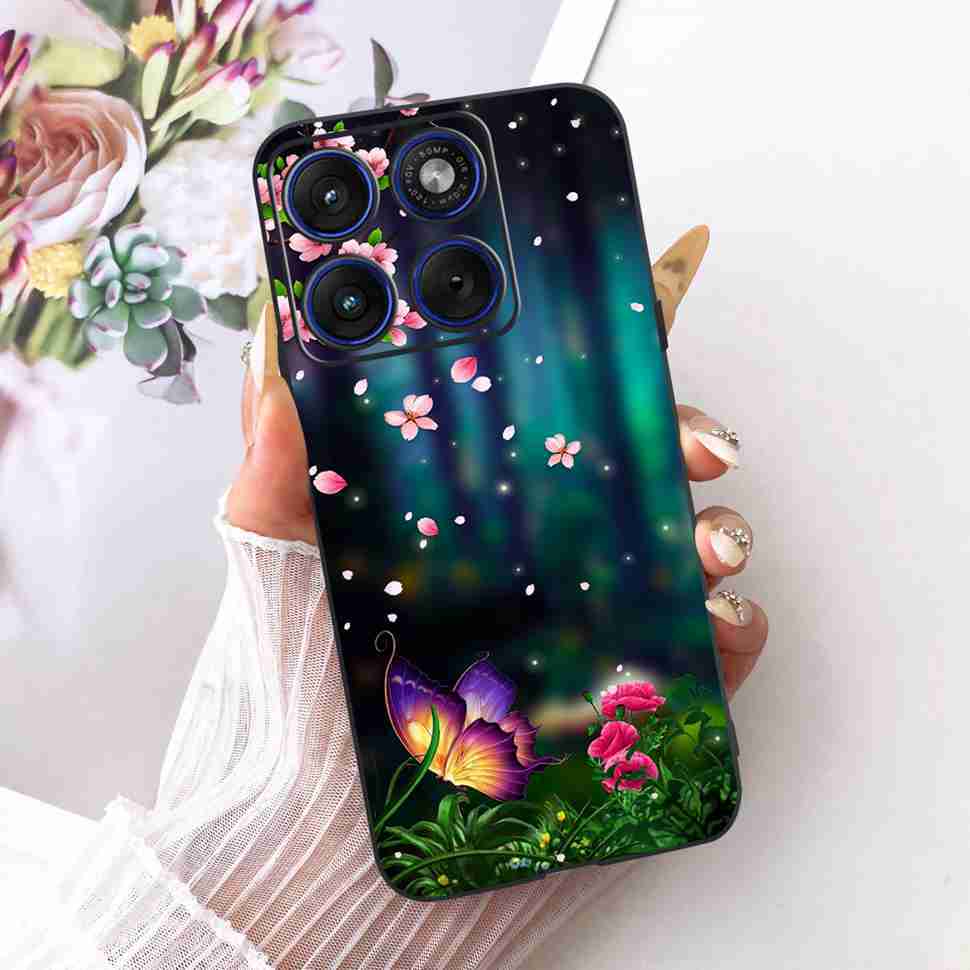 Lovely Cat For Motorola Edge 70 Case Cover Soft Silicone Phone Case For Motorola Edge70 Edge 70 5G Back Cover Bumper