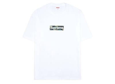 Supreme T-shirt con logo Box Bianco (23FW)
