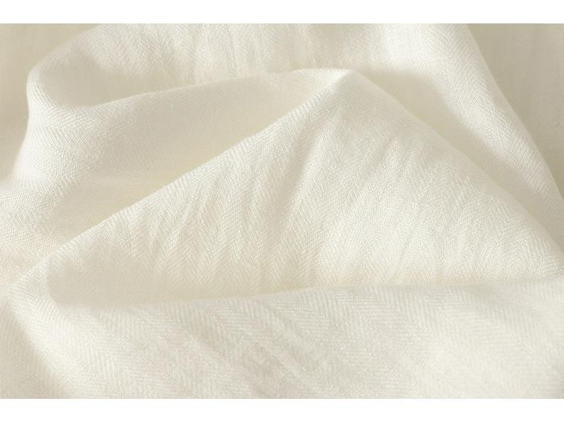 Retro Silver Buckle Zen Style White Linen Sun Protection Jacket