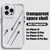 Aircraft Route Print Soft Silicone Case For iPhone 16 Pro Max 15 Pro 14 Plus 13 12 11 XS Astronaut Planet Shockproof Clear Phone Cover