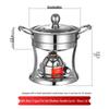 Mini Persönlicher Edelstahl Gas Hot Pot