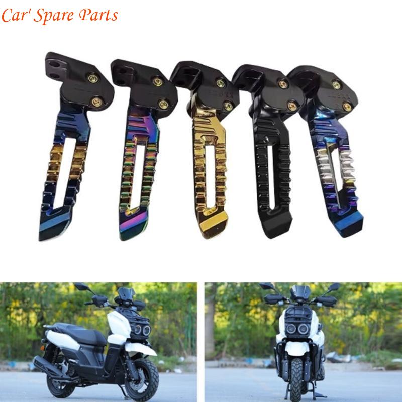 Y4UA Motorbike Modification Accessories Aluminum Footrest Pedal Replacement Foot Pegs