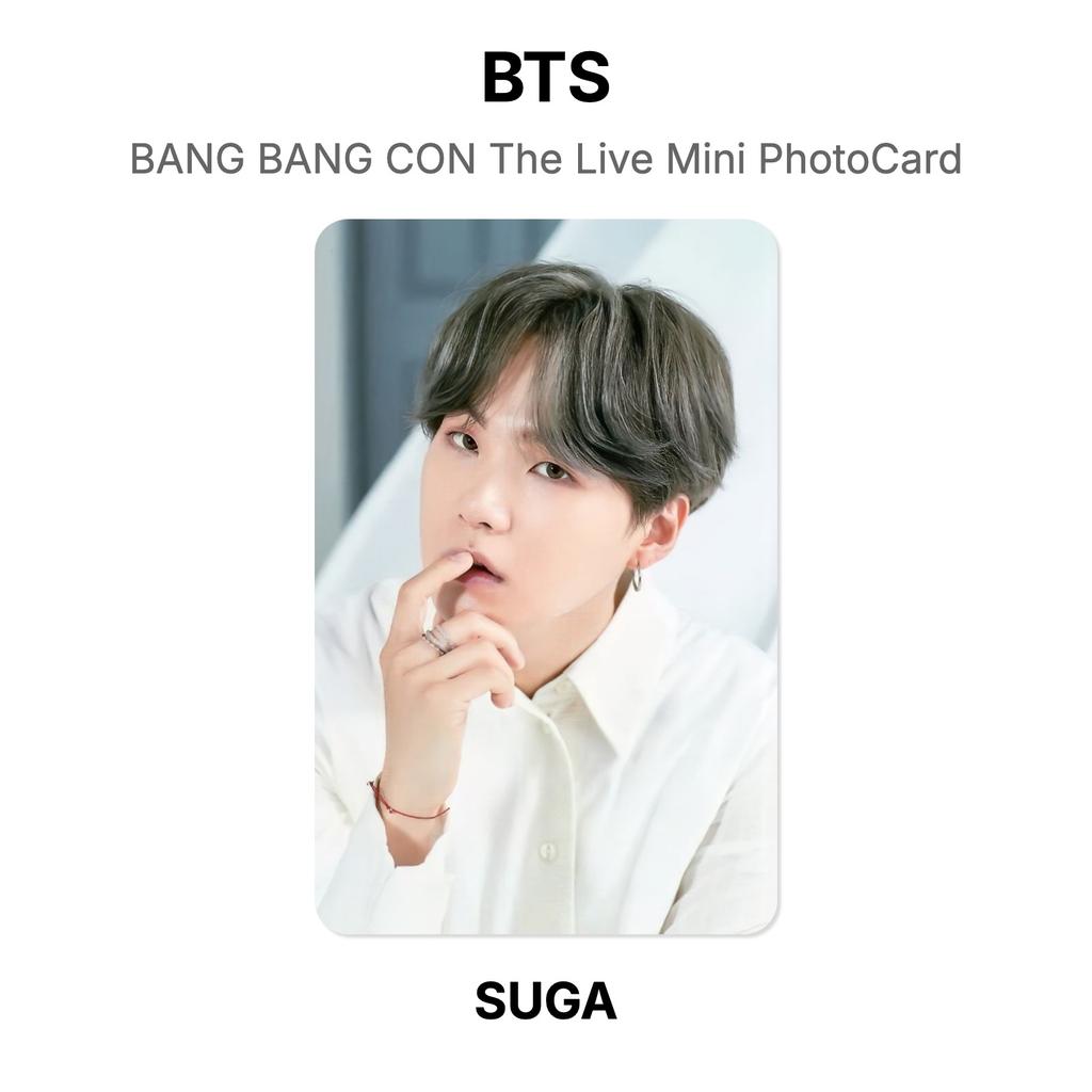 BTS BANG BANG CON The Live Mini PhotoCard Official Photocard