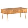 Coffee Table 100 x 50 x 40 cm Solid Acacia Wood