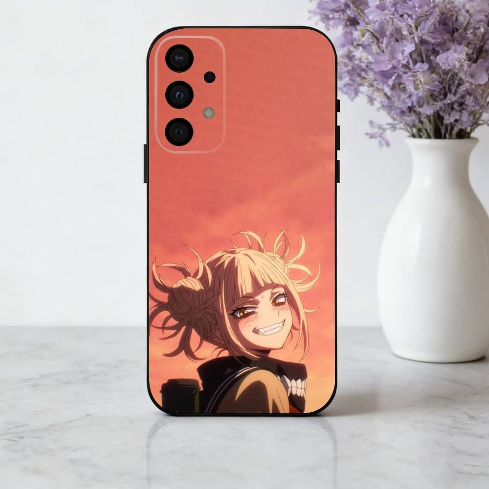 A-Anime H-Himiko-O T-Toga Phone Case For Samsung Galaxy A73,A72,A71,A70,A53,A52,A51,Soft Silicone Black Cover