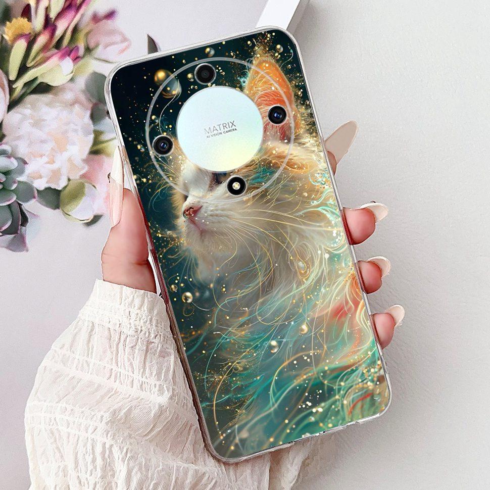 For Honor X9a 5G Case RMO-NX1 Beautiful Butterfly Soft Silicone Phone Cases For Honor X 9a X9a 2022 Back Cover Bumper 6.67"