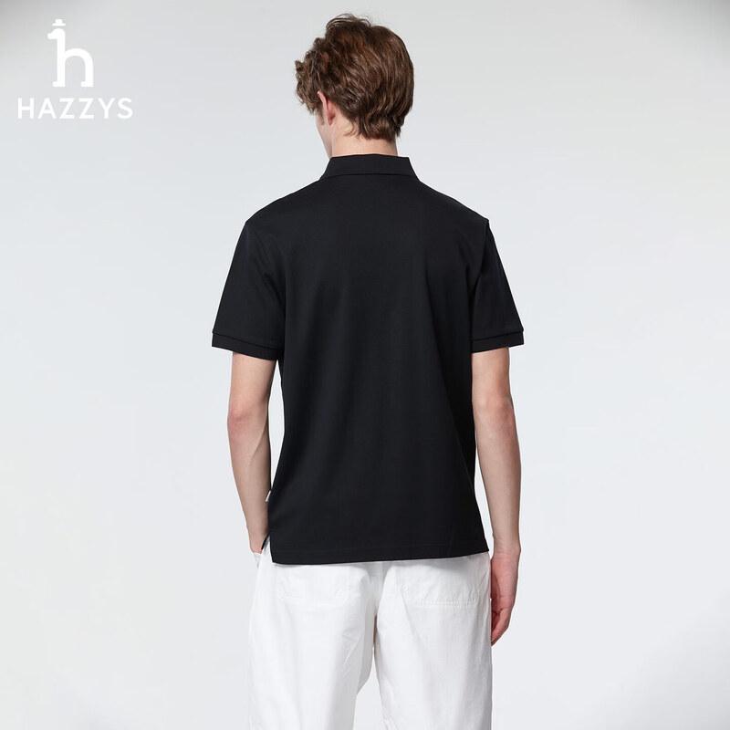 HAZZYS Men's PHIZ Series Loose Fit Short Sleeve Polo Shirt