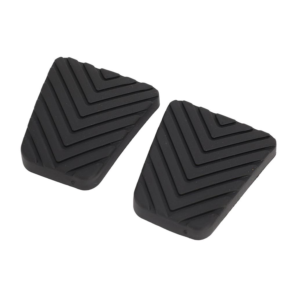 Brake Clutch Pedal Pad Set Rubber Textured Surface MB193884 Replacement for Mitsubishi Mirage Eclipse 3000GT