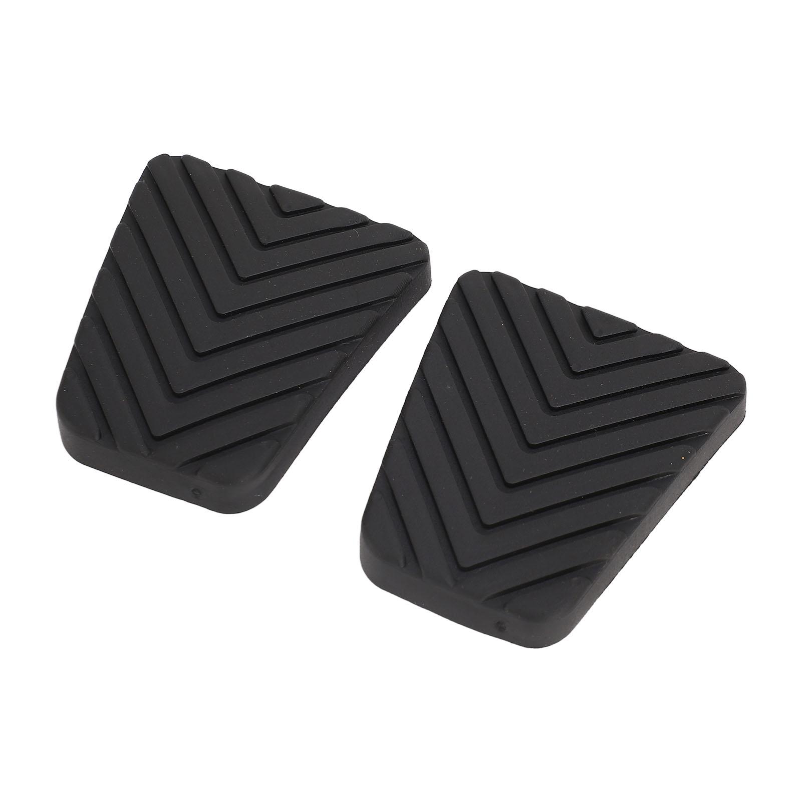 

Комплект накладок на педали тормоза и сцепления, резиновая текстурированная поверхность, MB193884, замена для Mitsubishi Mirage