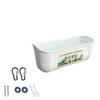 The Automatically Feeds Chickens, Ducks, Geese And Goats Large Capacity Hanging Fence Feed Trough Feeding Trough