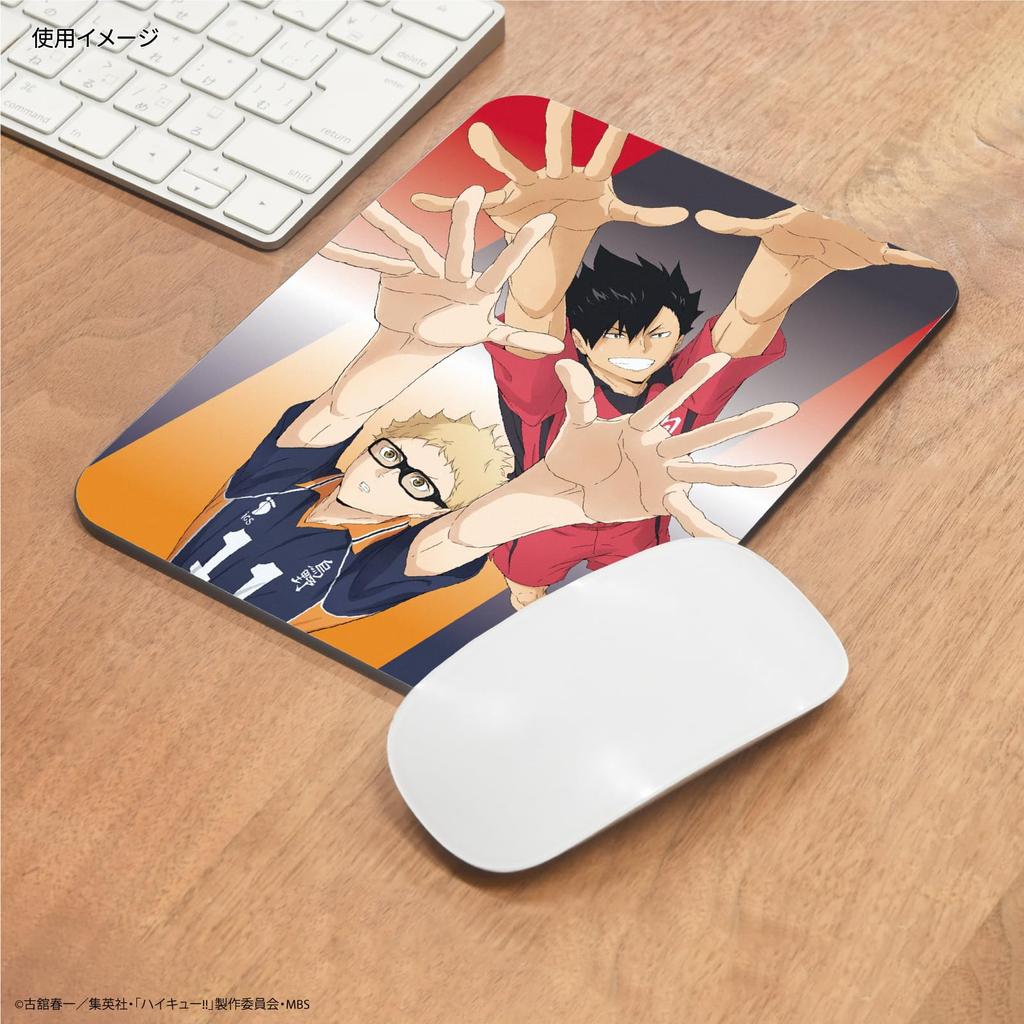 Gourmandies Haikyu!! Mouse Pad Tsukishima & Kuroo BHIK-13C