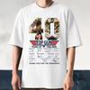 2026 Summer Y2k New Classic Movie Top Gun 40th Anniversary Movie Graphics Clothing Print T-shirt Retro Fashion Streetwear Unisex